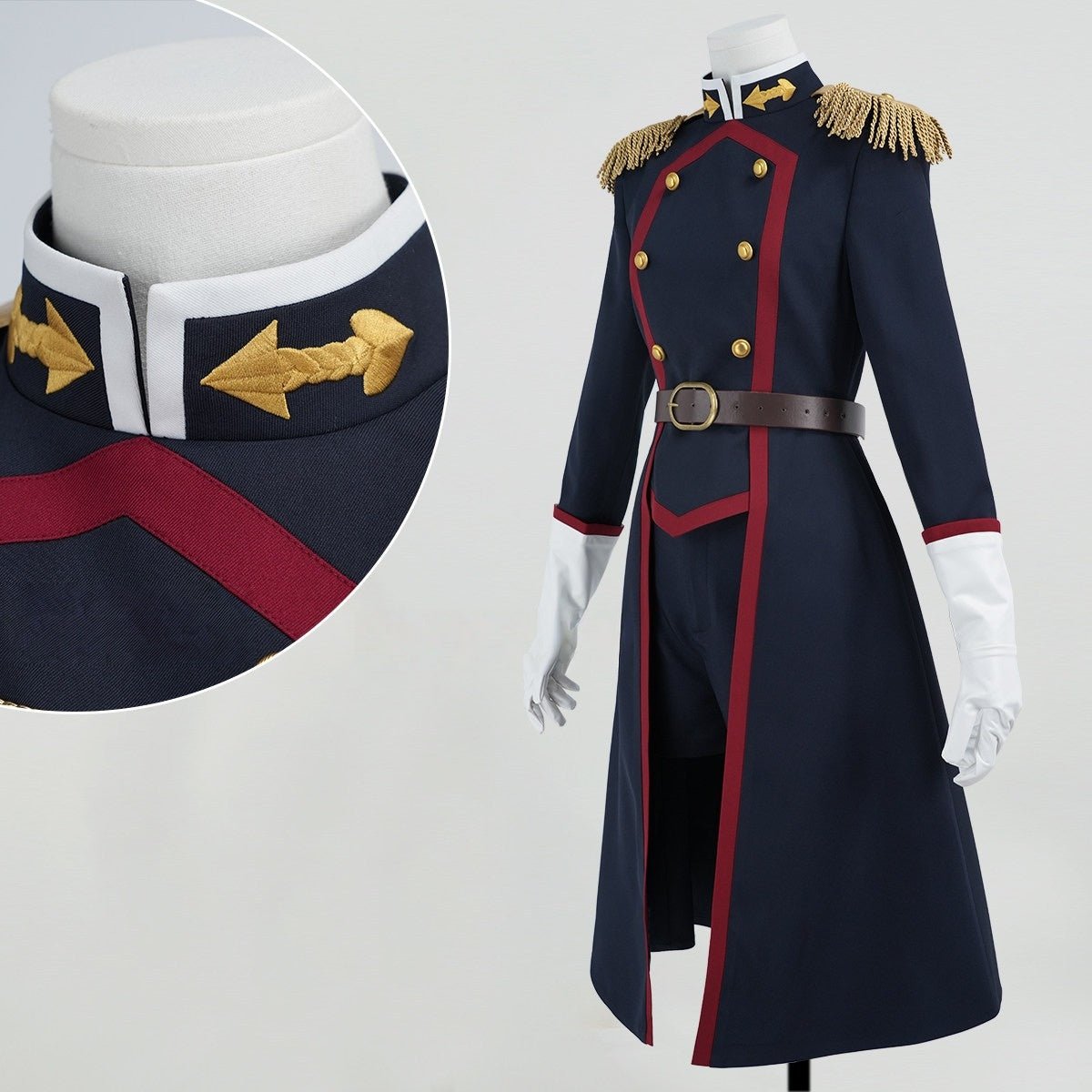 Chained Soldier 7th Unit Tenka Izumo Cosplay Costume Outfit - Coscosmos