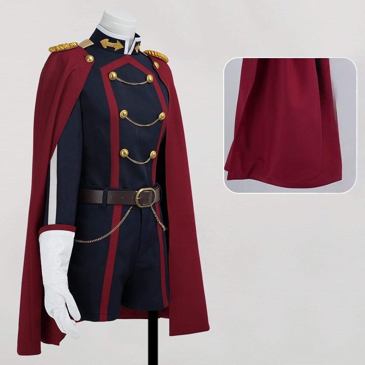 Chained Soldier Anime Cosplay Costume - Ren Yamashiro Complete Character Outfit Set - Coscosmos