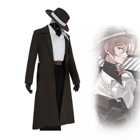 Chuuya Nakahara Cosplay Costume - Bungo Stray Dogs Anime Outfit - Coscosmos