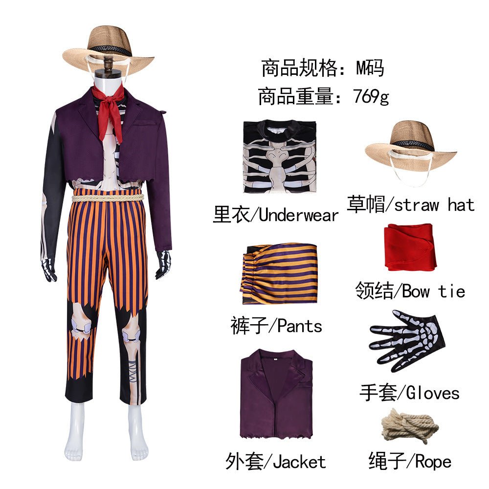 Coco Hector Cosplay Costume Halloween Role Play Polyester Suit Male Cosplay Clothing - Coscosmos