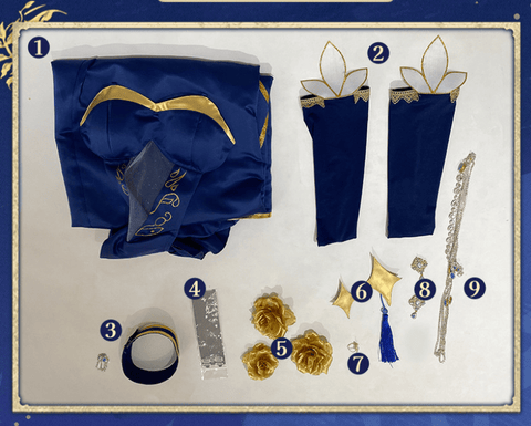 Code Geass C.C. Chess Banquet Cosplay Costume Full Set - Coscosmos