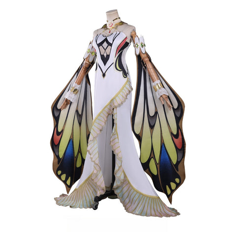 Code Geass: Lelouch of the Rebellion C.C. Butterfly Outfit Cosplay Costume - Coscosmos