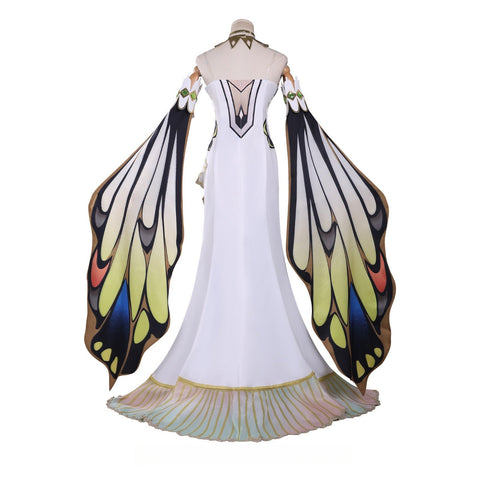Code Geass: Lelouch of the Rebellion C.C. Butterfly Outfit Cosplay Costume - Coscosmos