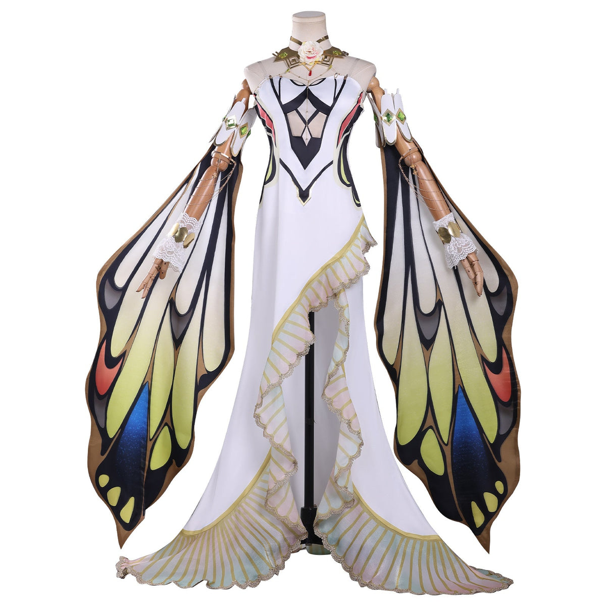 Code Geass: Lelouch of the Rebellion C.C. Butterfly Outfit Cosplay Costume - Coscosmos