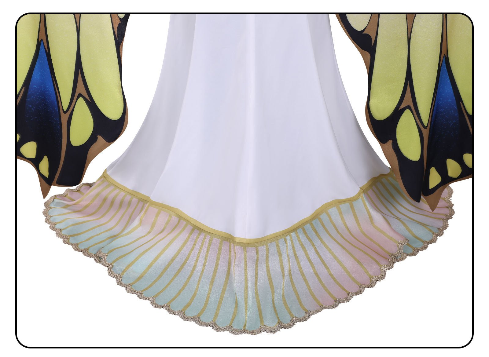 Code Geass: Lelouch of the Rebellion C.C. Butterfly Outfit Cosplay Costume - Coscosmos