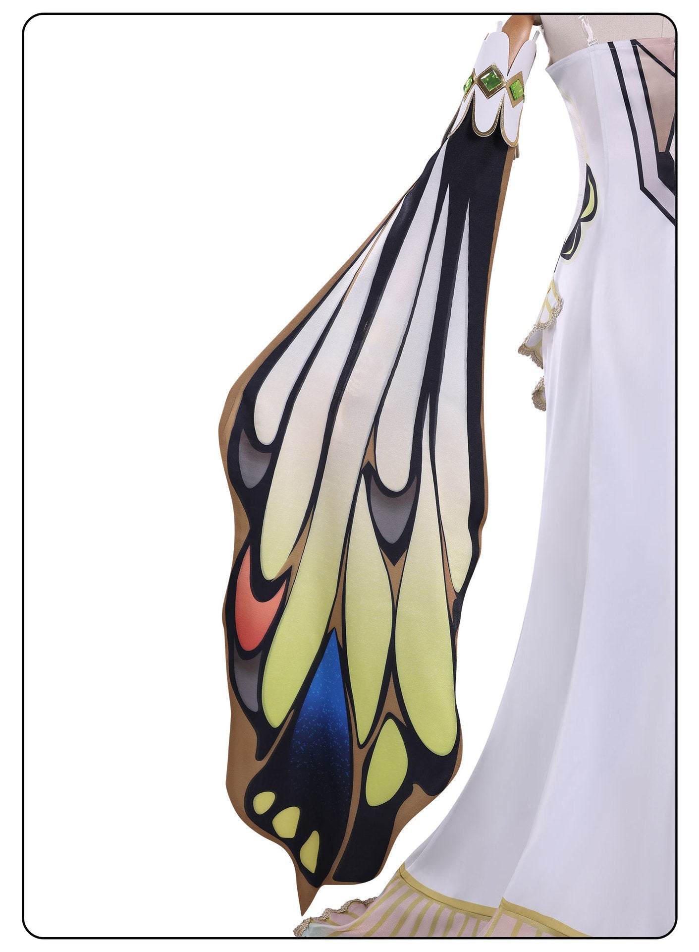 Code Geass: Lelouch of the Rebellion C.C. Butterfly Outfit Cosplay Costume - Coscosmos