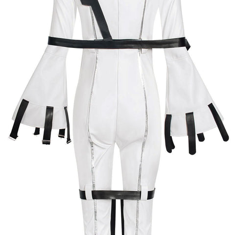 Code Geass: Lelouch of the Rebellion C.C. Restraint Bodysuit Full Cosplay Costume for Halloween - Coscosmos