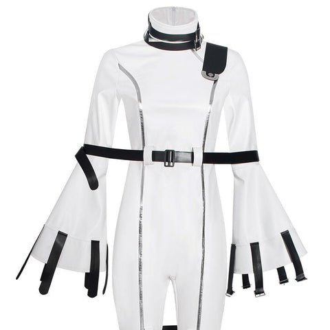 Code Geass: Lelouch of the Rebellion C.C. Restraint Bodysuit Full Cosplay Costume for Halloween - Coscosmos