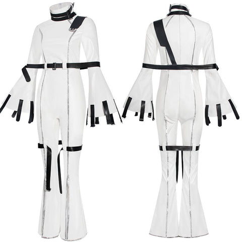 Code Geass: Lelouch of the Rebellion C.C. Restraint Bodysuit Full Cosplay Costume for Halloween - Coscosmos