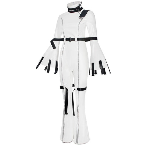 Code Geass: Lelouch of the Rebellion C.C. Restraint Bodysuit Full Cosplay Costume for Halloween - Coscosmos