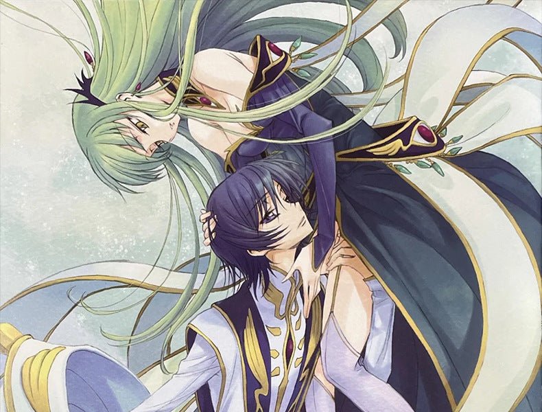 Code Geass: Lelouch of the Rebellion C.C. White Queen Cosplay Costume - Coscosmos