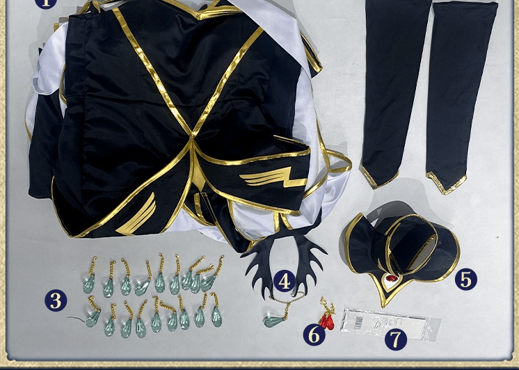 Code Geass: Lelouch of the Rebellion C.C. White Queen Cosplay Costume - Coscosmos
