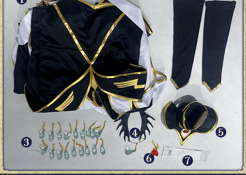 Code Geass: Lelouch of the Rebellion C.C. White Queen Cosplay Costume - Coscosmos