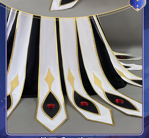 Code Geass: Lelouch of the Rebellion C.C. White Queen Cosplay Costume - Coscosmos