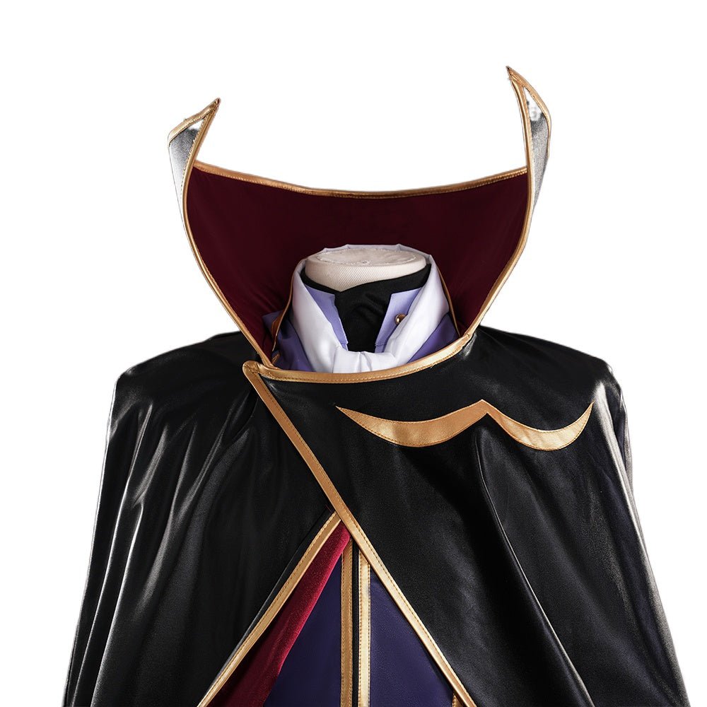 Code Geass: Lelouch of the Rebellion ZERO Cosplay Costume - Premium Quality Anime Outfit - Coscosmos