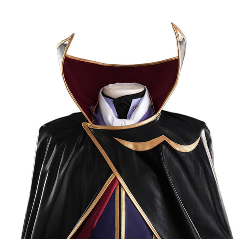 Code Geass: Lelouch of the Rebellion ZERO Cosplay Costume - Premium Quality Anime Outfit - Coscosmos