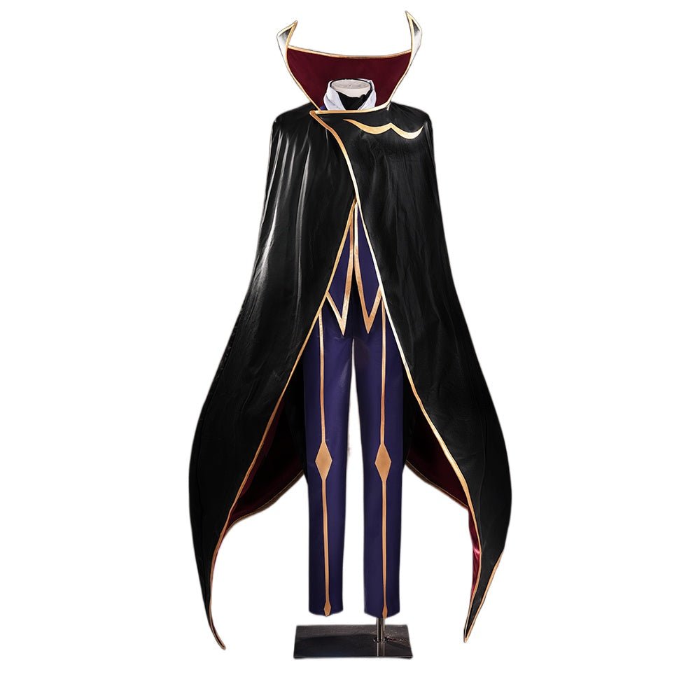 Code Geass: Lelouch of the Rebellion ZERO Cosplay Costume - Premium Quality Anime Outfit - Coscosmos