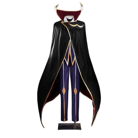 Code Geass: Lelouch of the Rebellion ZERO Cosplay Costume - Premium Quality Anime Outfit - Coscosmos