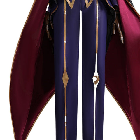 Code Geass: Lelouch of the Rebellion ZERO Cosplay Costume - Premium Quality Anime Outfit - Coscosmos