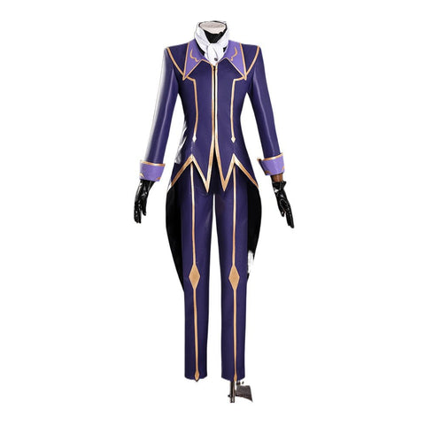 Code Geass: Lelouch of the Rebellion ZERO Cosplay Costume - Premium Quality Anime Outfit - Coscosmos