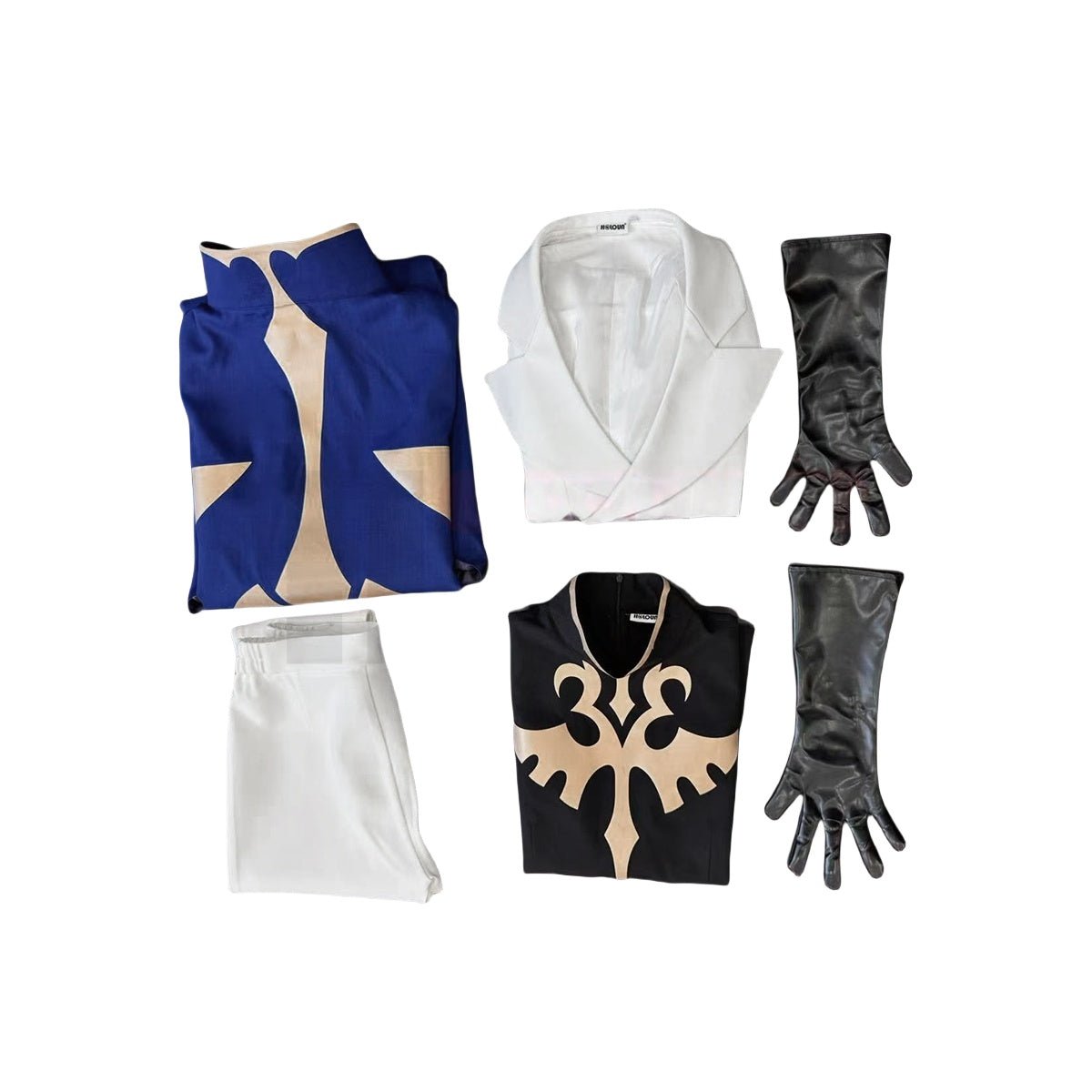 Code Geass Suzaku Kururugi Seventh Knight Uniform Cosplay Outfit - Premium Quality Anime Costume - Coscosmos