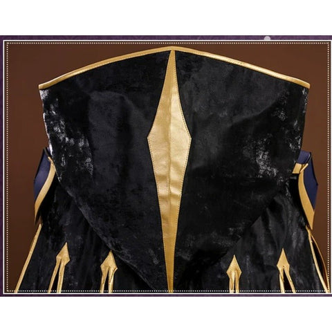 Code Geass Suzaku Kururugi Zero Knight Cosplay Costume - Coscosmos