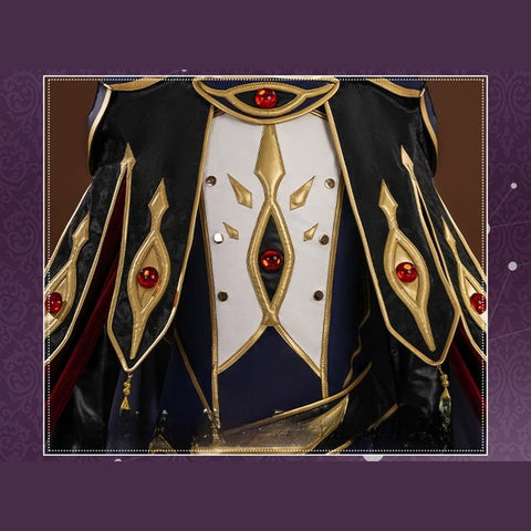 Code Geass Suzaku Kururugi Zero Knight Cosplay Costume - Coscosmos