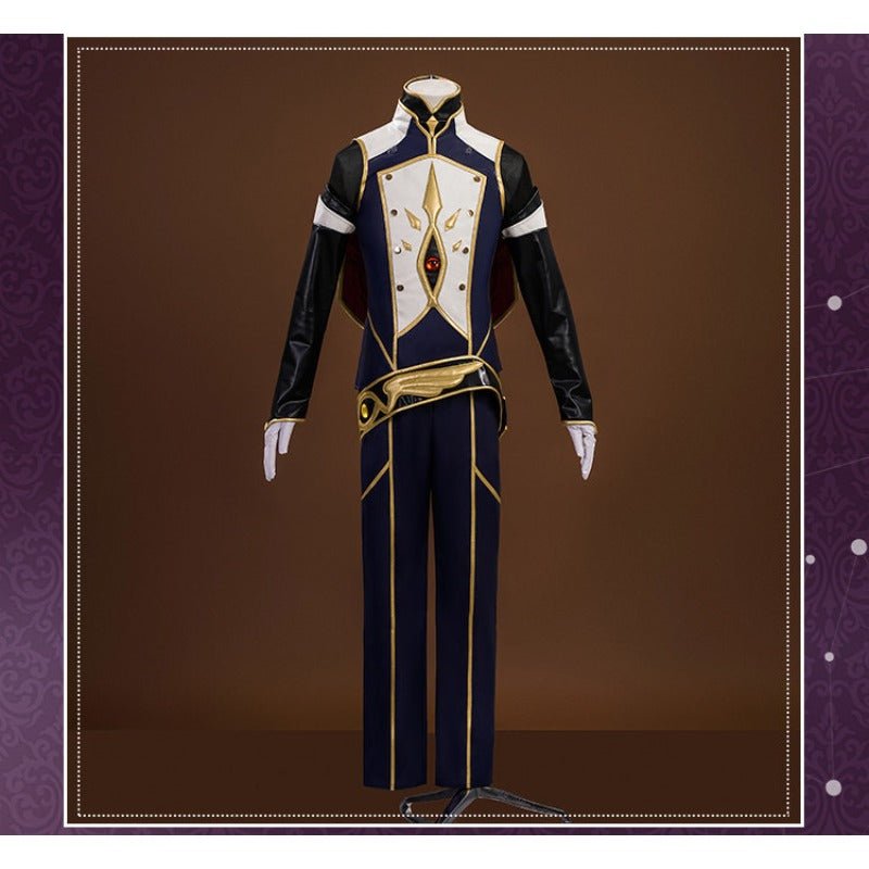 Code Geass Suzaku Kururugi Zero Knight Cosplay Costume - Coscosmos