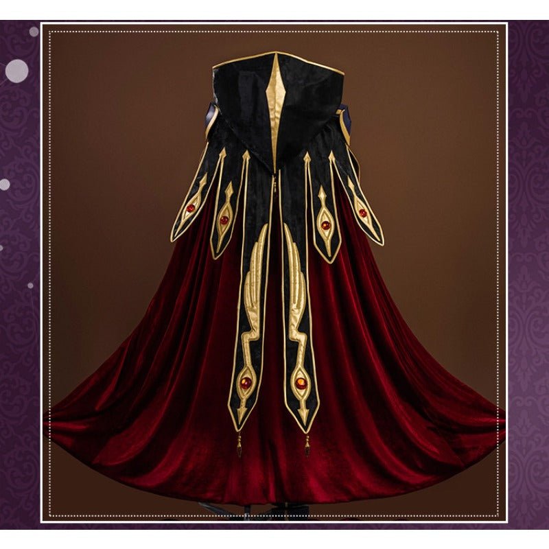 Code Geass Suzaku Kururugi Zero Knight Cosplay Costume - Coscosmos