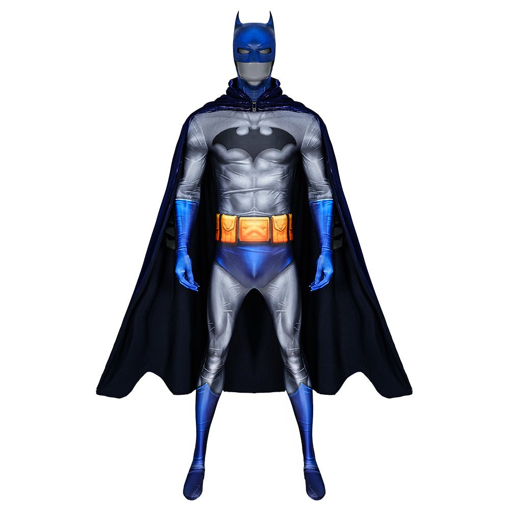 Comic Batman Hush Halloween Cosplay Batman Costume Printing Bodysuit Full Set - Coscosmos