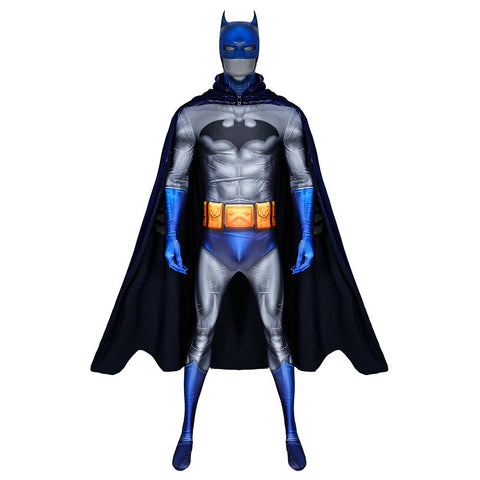 Comic Batman Hush Halloween Cosplay Batman Costume Printing Bodysuit Full Set - Coscosmos