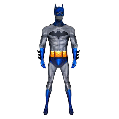 Comic Batman Hush Halloween Cosplay Batman Costume Printing Bodysuit Full Set - Coscosmos