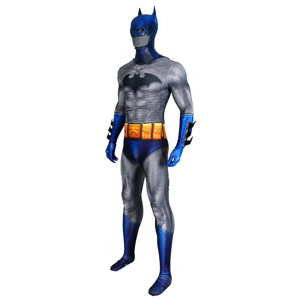 Comic Batman Hush Halloween Cosplay Batman Costume Printing Bodysuit Full Set - Coscosmos