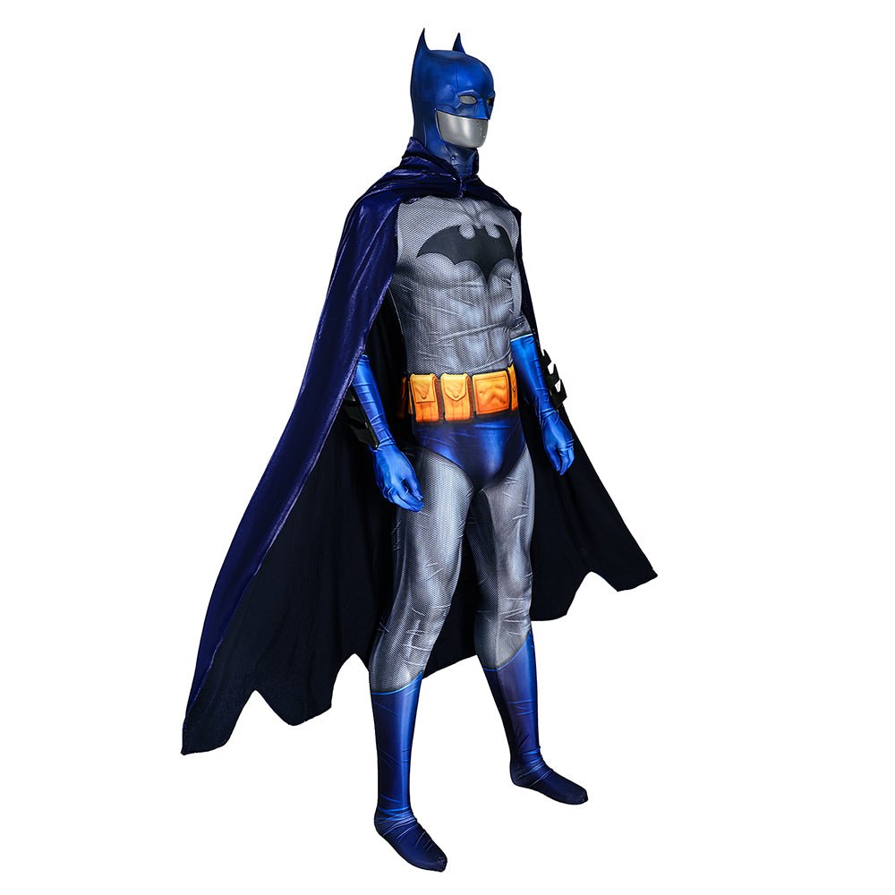 Comic Batman Hush Halloween Cosplay Batman Costume Printing Bodysuit Full Set - Coscosmos