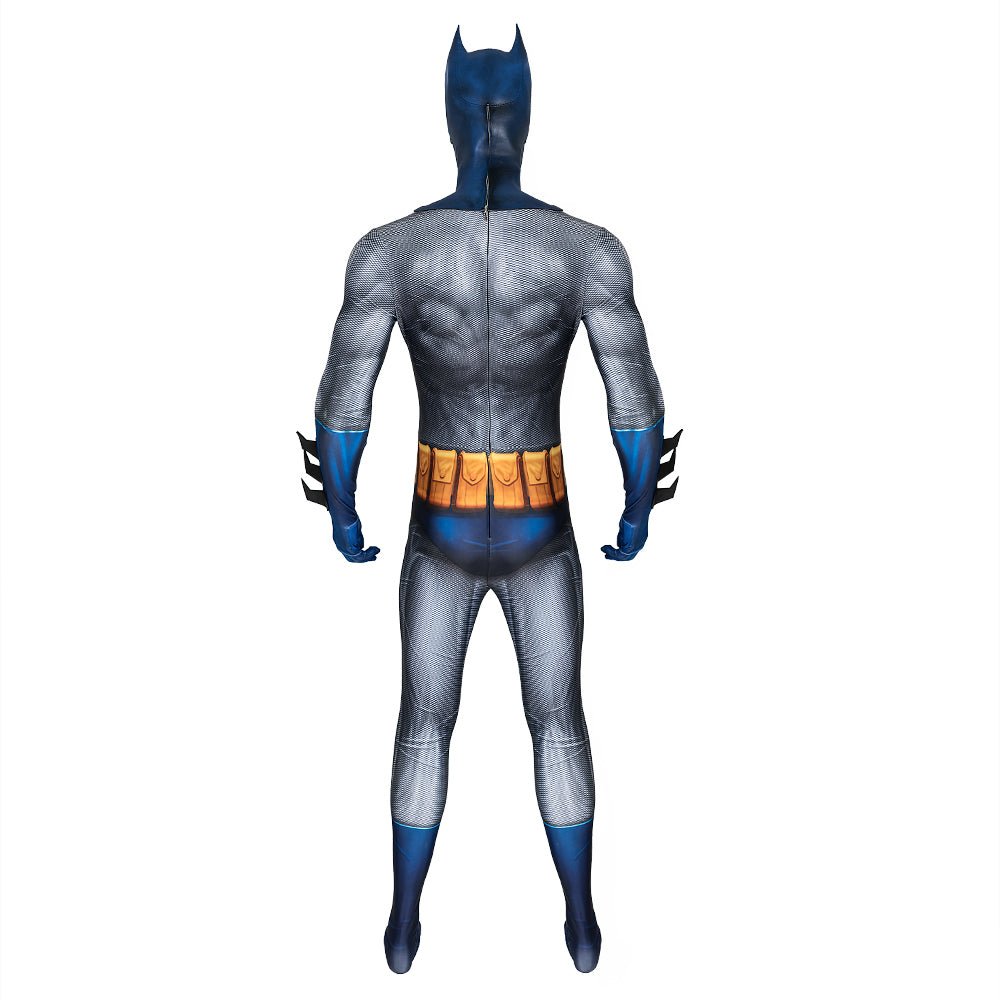 Comic Batman Hush Halloween Cosplay Batman Costume Printing Bodysuit Full Set - Coscosmos