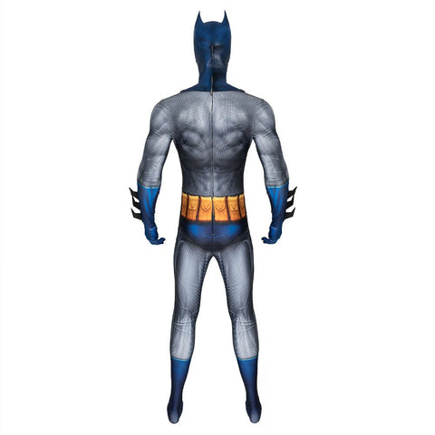 Comic Batman Hush Halloween Cosplay Batman Costume Printing Bodysuit Full Set - Coscosmos