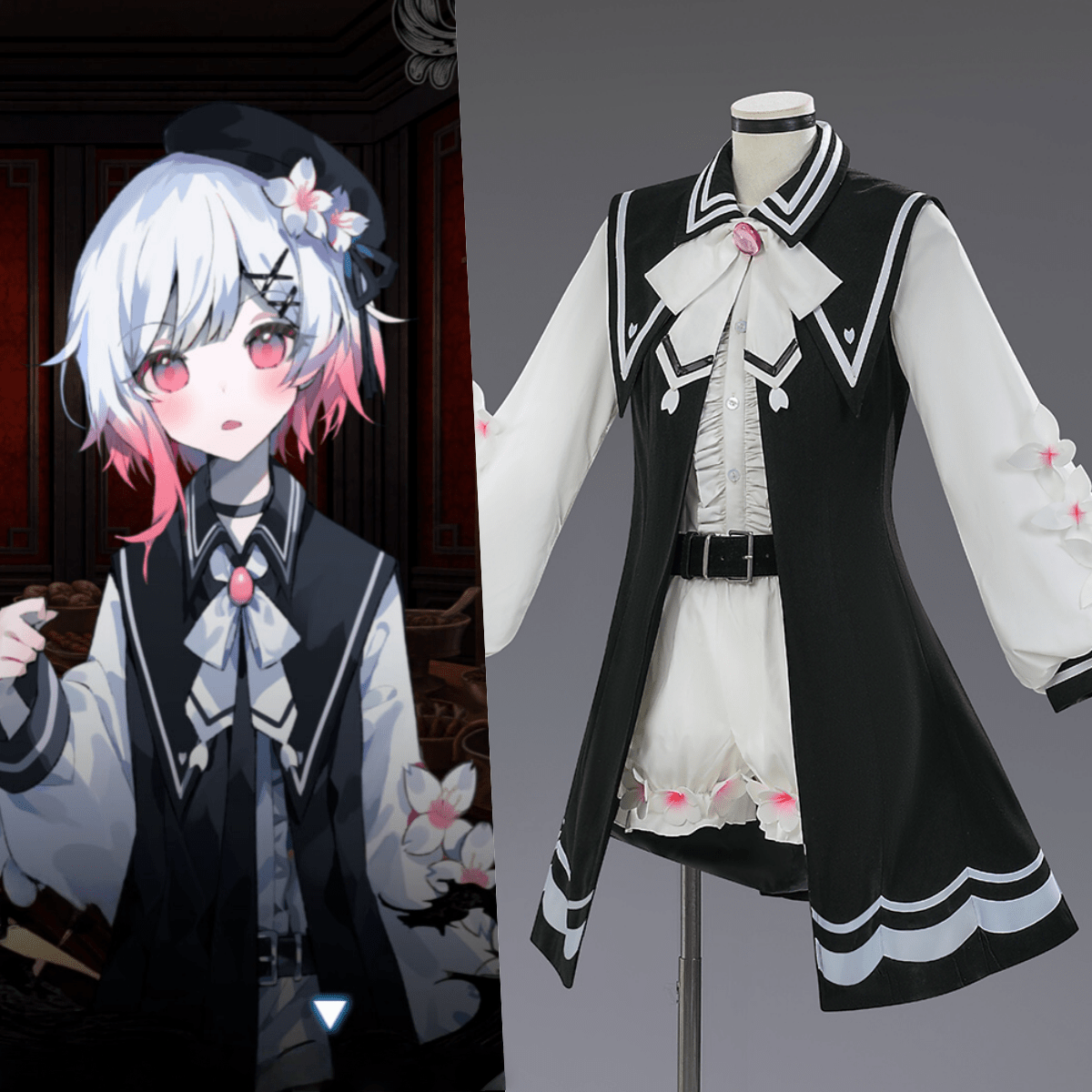 Complete Costume Set of Magical Girl's Witch Trial – Emma Sakuraba Full Outfit - Coscosmos