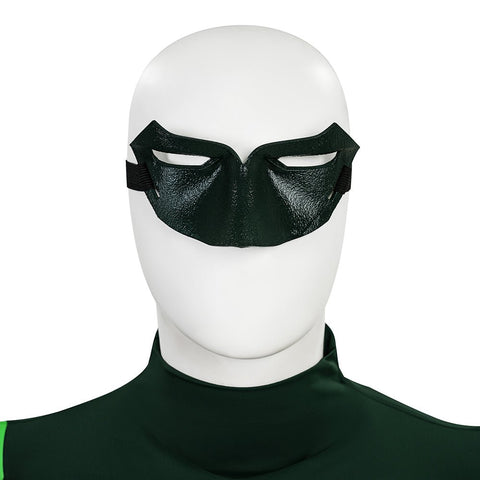 Complete Green Lantern Costume Suit - Official DC Comics Superhero Outfit with Mask - Coscosmos