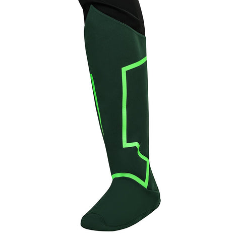 Complete Green Lantern Costume Suit - Official DC Comics Superhero Outfit with Mask - Coscosmos