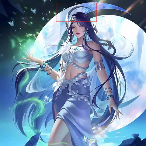 Complete Honor of Kings Haiyue Original Skin Cosplay Costume Set with Props for Women - Coscosmos