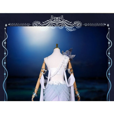 Complete Honor of Kings Haiyue Original Skin Cosplay Costume Set with Props for Women - Coscosmos