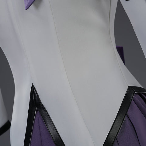 Complete Puella Magi Madoka Magica: The Movie - Walpurgisnacht: Rising Homura Akemi Cosplay Costume Set - Coscosmos