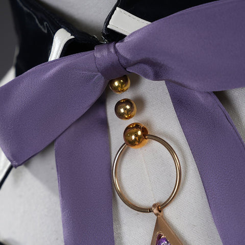 Complete Puella Magi Madoka Magica: The Movie - Walpurgisnacht: Rising Homura Akemi Cosplay Costume Set - Coscosmos