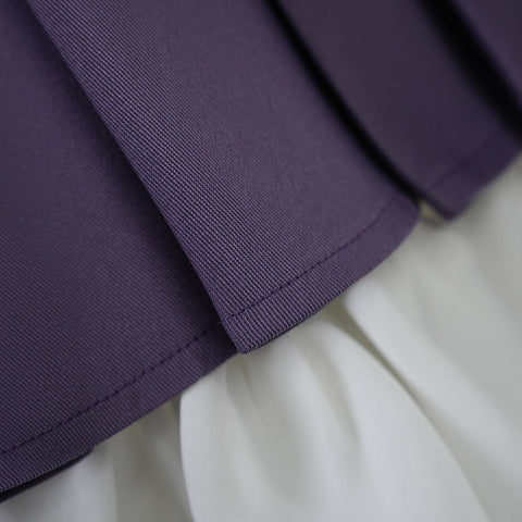 Complete Puella Magi Madoka Magica: The Movie - Walpurgisnacht: Rising Homura Akemi Cosplay Costume Set - Coscosmos