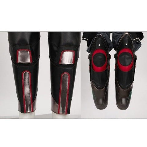 Complete Street Smart Wraith Cosplay Costume Set from Apex Legends Gold Skin Collection - Coscosmos