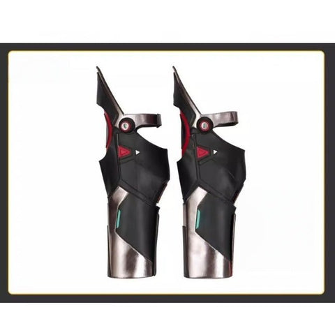 Complete Street Smart Wraith Cosplay Costume Set from Apex Legends Gold Skin Collection - Coscosmos