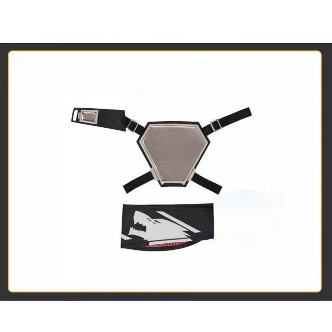 Complete Street Smart Wraith Cosplay Costume Set from Apex Legends Gold Skin Collection - Coscosmos