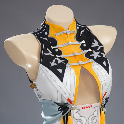 Complete Zenless Zone Zero - Zhu Yuan Character Cosplay Costume Outfit Set - Coscosmos
