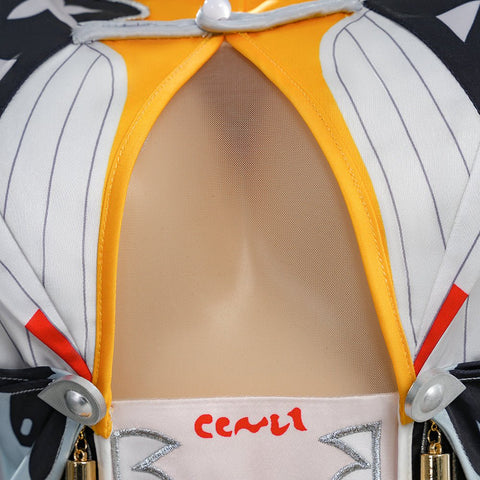 Complete Zenless Zone Zero - Zhu Yuan Character Cosplay Costume Outfit Set - Coscosmos