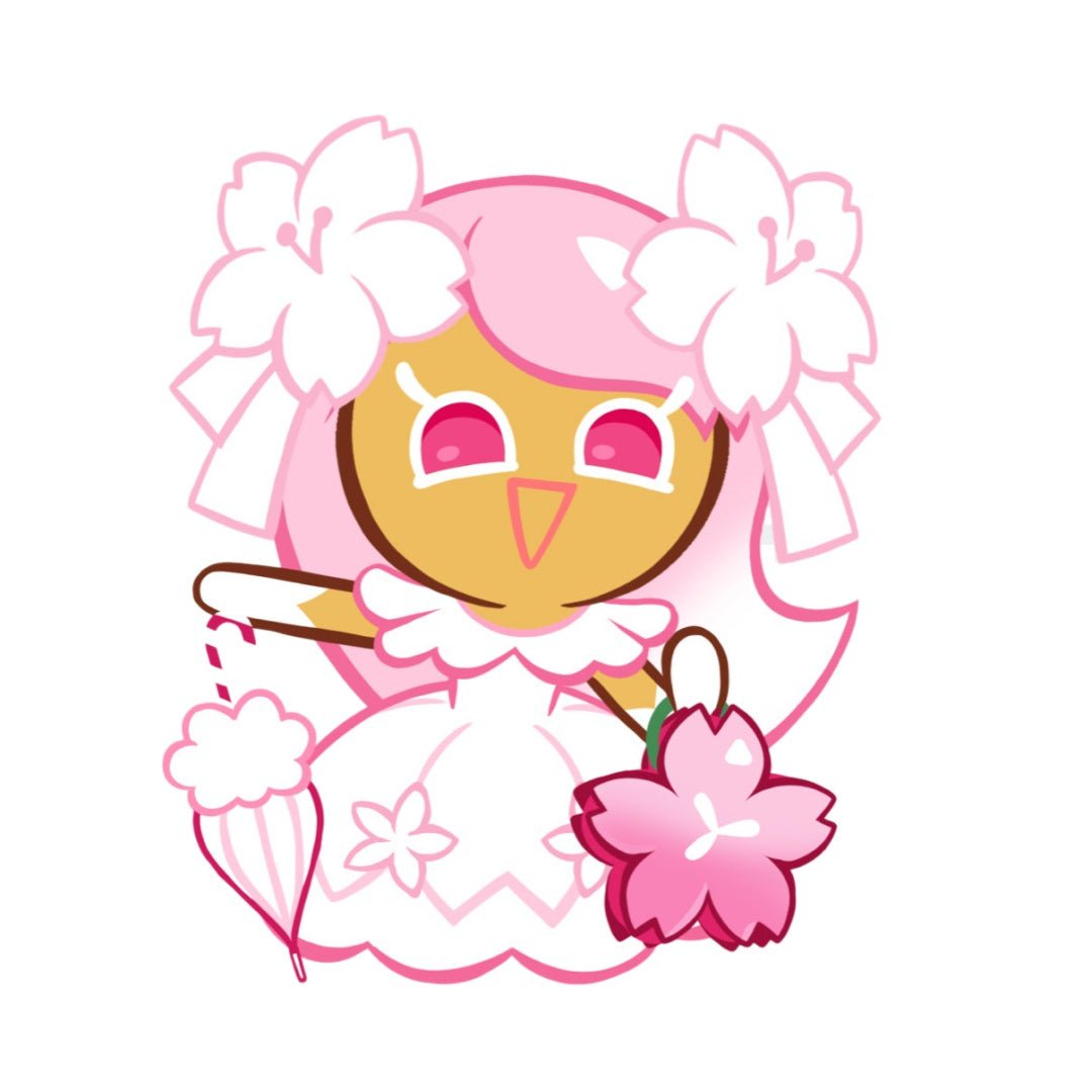 Cookie Run Kingdom Cherry Blossom Cookie Spring Bliss Cosplay Costume Pre-sale Custom - Coscosmos